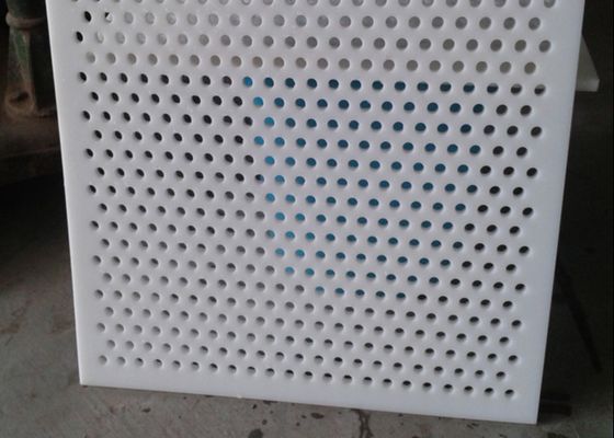 Gıda kalitesi PP HDPE delikli plastik ağ levhaları 0.5-3.5mm