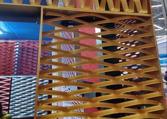 Anodize Alüminyum Genişletilmiş Metal Açı Tavanı 1060 3003 Alaşım