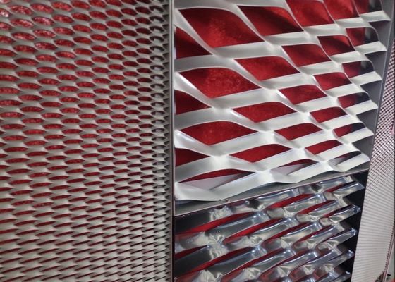 Anodize Alüminyum Genişletilmiş Metal Açı Tavanı 1060 3003 Alaşım