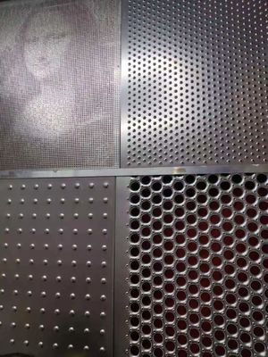 Merdivenler için özel alüminyum güvenlik ızgaraları SST304 316