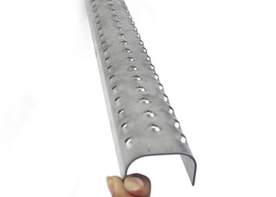 Galvanizli Delikli Güvenlik Merdiveni Basamağı Kaymaz Metal Basamak