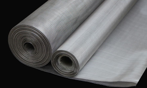 Paslanmaz Çelik Tel Örgü 304 316 316L 30-120 Mesh Dokuma