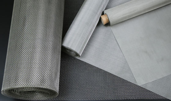 316 Paslanmaz Çelik 300 Mesh Dokuma Tel Filtre Örgüsü 0,03mm