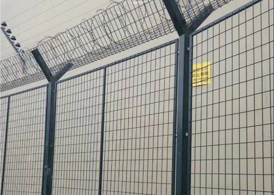 J Kareli Galvanizli Tel Örgü Çit ve Jiletli Tel 4.0mm 4.5mm