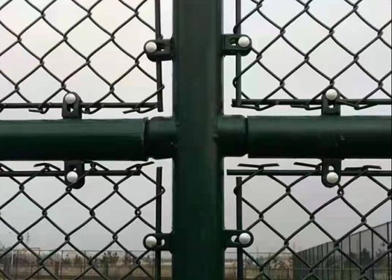 6ft Galvanizli PVC Kaplı Zincir Bağlantı Çit ASTM E2016 ISO9001