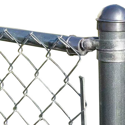 4.8mm Galvanizli Zincir Bağ Çit 50m Rulo Elmas Delik Ağı