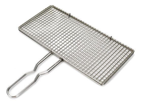Paslanmaz Çelik 316 BBQ Grill Balık Kızartma Kurtu
