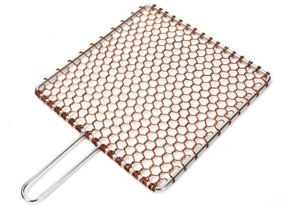 Paslanmaz Çelik 316 BBQ Grill Balık Kızartma Kurtu