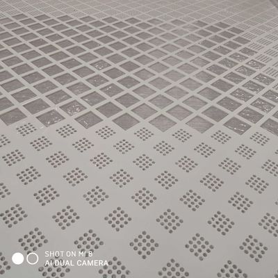 Mobilya için Dekoratif Delikli Metal Mesh Paneller 1m x 2m