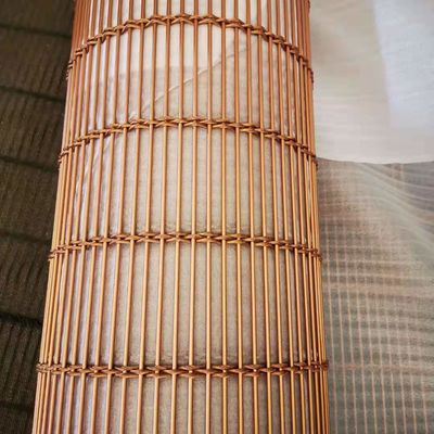 Altın 1.2mm Alüminyum Zincir Bağlama Ağı Perde Tozu Kaplama