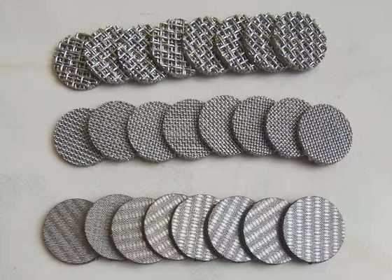 Paslanmaz Çelik Sintered Mesh Filtresi 0.5um 5um 20um Gözenek Boyutu