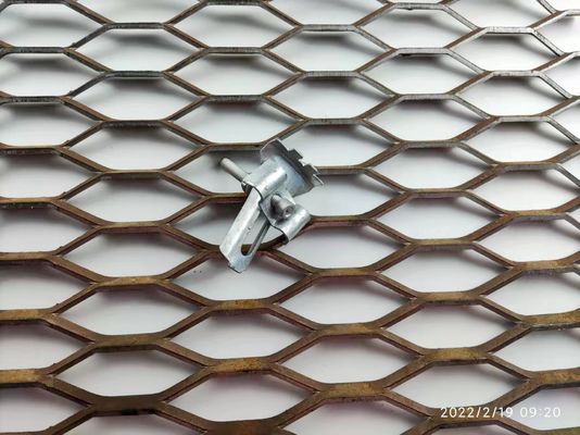 Galvanizli 3.0lbs Kaydırmaz Genişletilmiş Metal Zemin Kaplaması (Endüstriyel Platformlar İçin)