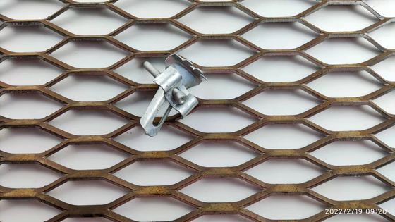 Ağır Güçlü Genişletilmiş Metal Açı Tablosu 1.22x2.44m Galvanizli Çelik