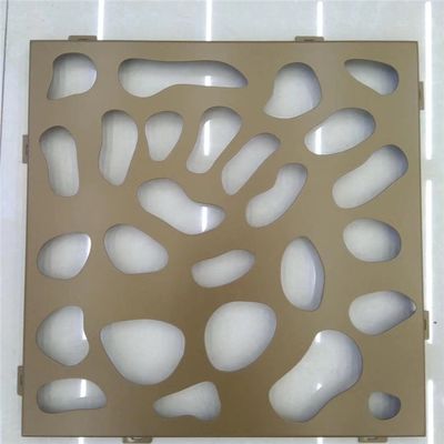 İç Dekorasyon için PVC Kaplı Alüminyum Delikli Metal Levha