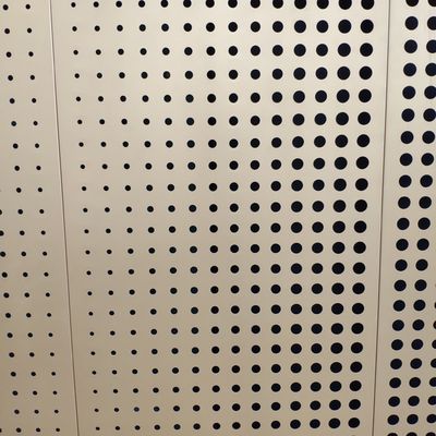 Galvanizli Karbon Çeliği Delikli Metal Levha 1000x2000mm Yuvarlak Delik