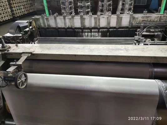 SUS302 Paslanmaz Çelik Hollanda Dokuma Filtre Örgüsü 100 Mikron