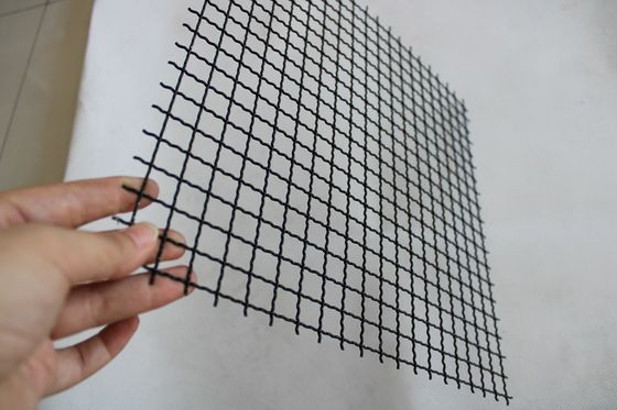 Mimari için 316L Paslanmaz Çelik Dokuma Kilitli Kıvrımlı Tel Örgü