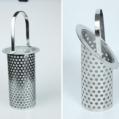 Paslanmaz Çelik Perfore Filtre Borusu, Saplı 30mm-600mm