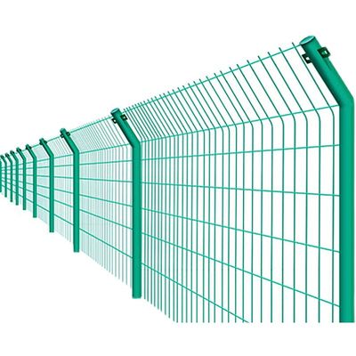 4mm PVC Kaplı Kaynaklı Tel Örgü Panel Yeşil 6ft Galvanizli