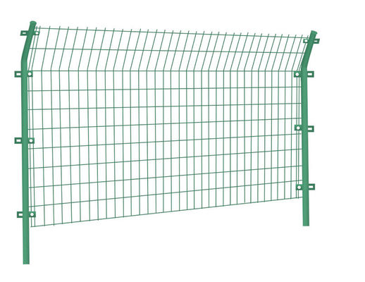 4mm PVC Kaplı Kaynaklı Tel Örgü Panel Yeşil 6ft Galvanizli