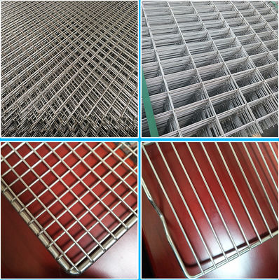 Galvanizli Kaynaklı Tel Örgü Paneller 2mm Tel 25x25mm Delik