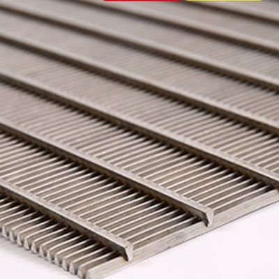 20mm 316 Paslanmaz Çelik Kama Tel Ekran V Şekilli Kama Filtre Mesh