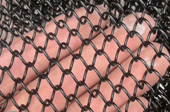 Altın Renkli Modern Tasarım Balkon Mimari Metal Mesh