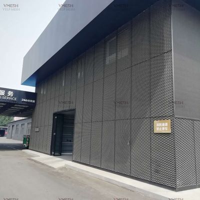 Dekoratif Metal Sac Dış Metal Paslanmaz Çelik Levha Genişletilmiş Hasır