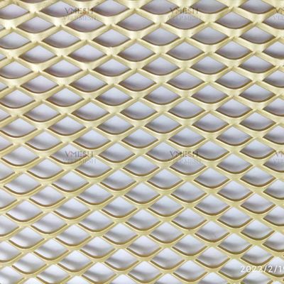Küçük Delikli Galvanizli Genişletilmiş Metal Hasır Elmas Şekli