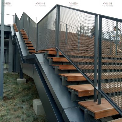 Galvanizli Genişletilmiş Metal Güvenlik Çiti Yanmaz