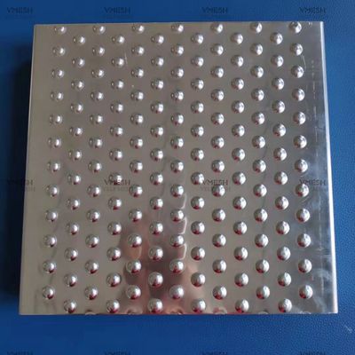 Çatı Üstü Kaymaz Podyum Kavrama Dikme Güvenlik Izgarası 2.0-4.0mm Kalınlık