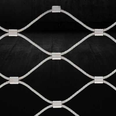 304 316 Paslanmaz çelik tel ip ağı koruyucu çit için 7x7
