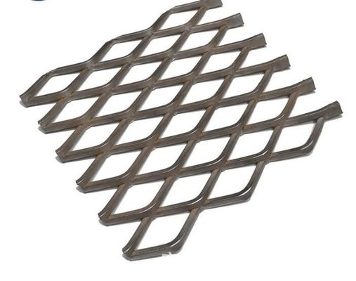 Özel 4mm Genişletilmiş Mesh Panelleri Cephe Kaplama Dekoratif Alüminyum