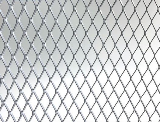 Çit için Elmas Delikli Düşük Karbonlu Çelik Genişletilmiş Metal Mesh