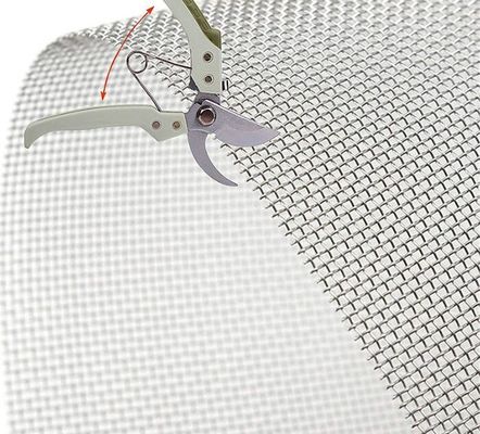 Plain Weaving 304 paslanmaz çelik ekran kapı örgü 0.5mm