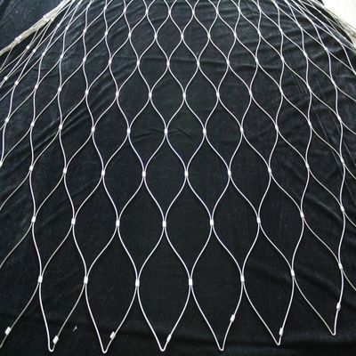 Çay hayvanları için esnek 2 mm paslanmaz çelik ip ağı kurmak kolay