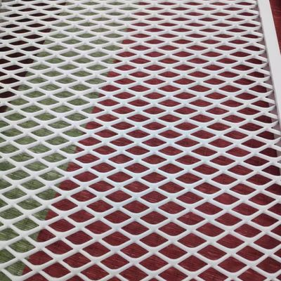 Dekoratif Alüminyum 0.5mm Mimarlık Genişletilmiş Metal Mesh Elmas Tavan Paneli