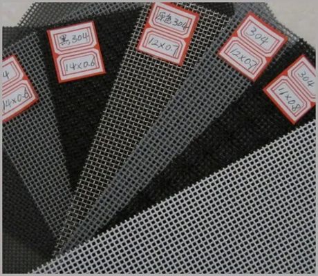 16 Mesh 0.45mm 304 Paslanmaz Çelik Pencere Ekranı