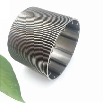 Paslanmaz çelik 304 / 316 Kuyu delme için Wedge Wire Johnson Ekranı