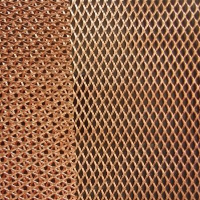 Elektromanyetik koruma için korozyona karşı bakır / küper genişletilmiş metal örgü