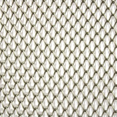 Dekoratif Alüminyum Metal Hasır Perde Zinciri Perdelik Metal Bobin Mesh