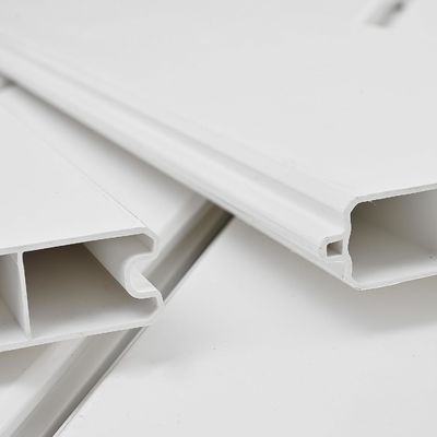 Bakire malzeme panelleri ve direkleri 6ft H X8ft W Vinyl Pvc Plastik Gizlilik Çit
