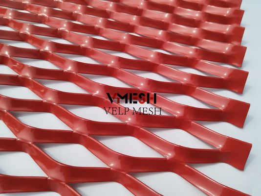 Özel Toz Kaplama Alüminyum Genişletilmiş Metal Mesh Tavan Duvarı