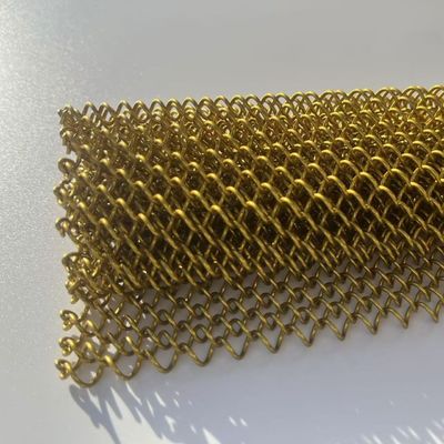 Metal Bobin Perdeleri Metal Örgü Perde Uzay Bölücü Oda Bölücü İçin