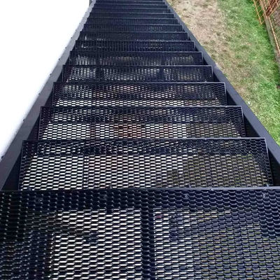 Güvenli yürüyüş yolları için ağır yüklü sıcak daldırılmış galvanizli çelik genişletilmiş metal elmas örgü