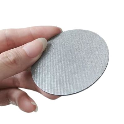 Disk Tekniği 5um için çok katmanlı sinterlenmiş filtre ağı