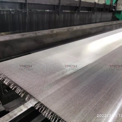 Yüksek filtrasyonlu paslanmaz çelik düz dokuma tel örgü sıvı filtre ekranı