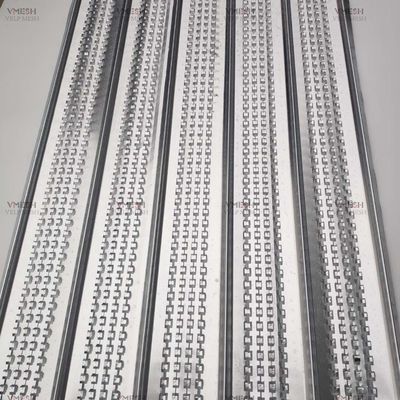 Duvar İnşaatı İçin Mimari 0.35mm Galvanizli Genişletilmiş Metal Hy Kaburga Çıtası