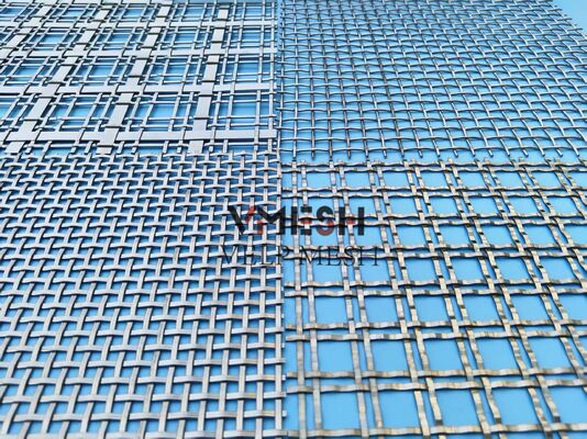 Paslanmaz Çelik Metal Mimarlık Kuper Altın Bronz İç tasarım Perde Dekoratif Dokunmuş Metal Mesh Perdeler