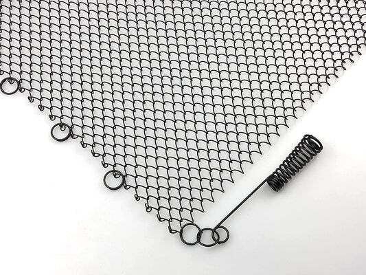 Anti-deform Metal Tasarımlı Paslanmaz Çelik 1.2mm Şömine File Ekranları